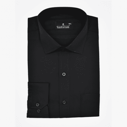 Men's Formal Shirt Pure Black Elite series (FS 05)