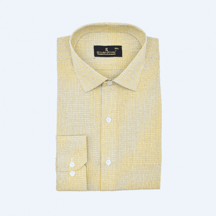 Men's Formal Font Micro check Shirt Elite Series (FS 23)
