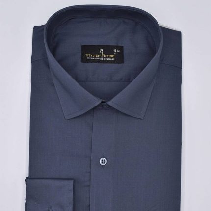 Men's Formal Dark Grey Shirt Deluxe Series FS 34
